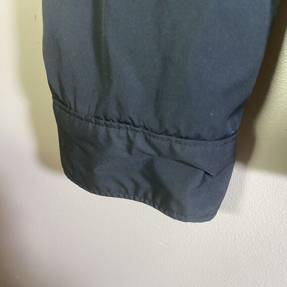 Vintage Polo Ralph Lauren Hooded Jacket Mens Large Black Red Pony Preppy - Picture 5 of 16